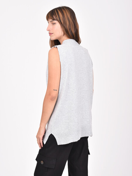 CHALECO MAITE GRIS