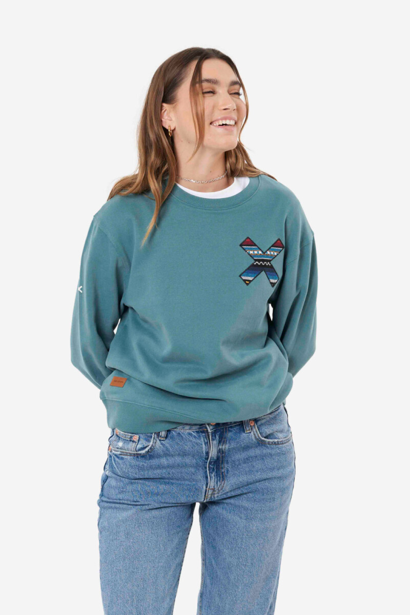Sudadera Blue Banana Amazon Green