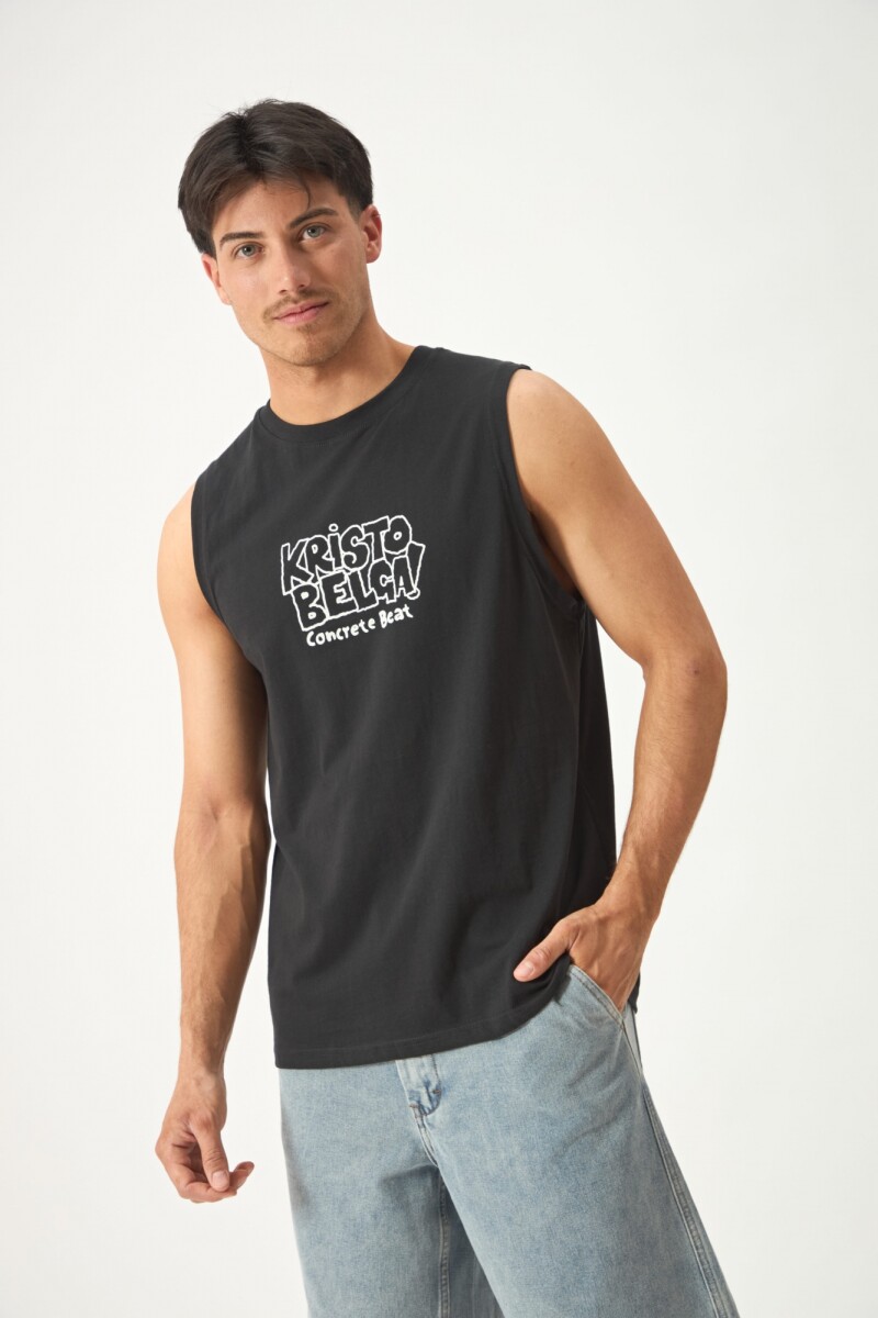 MUSCULOSA RIDERS - NEGRO 