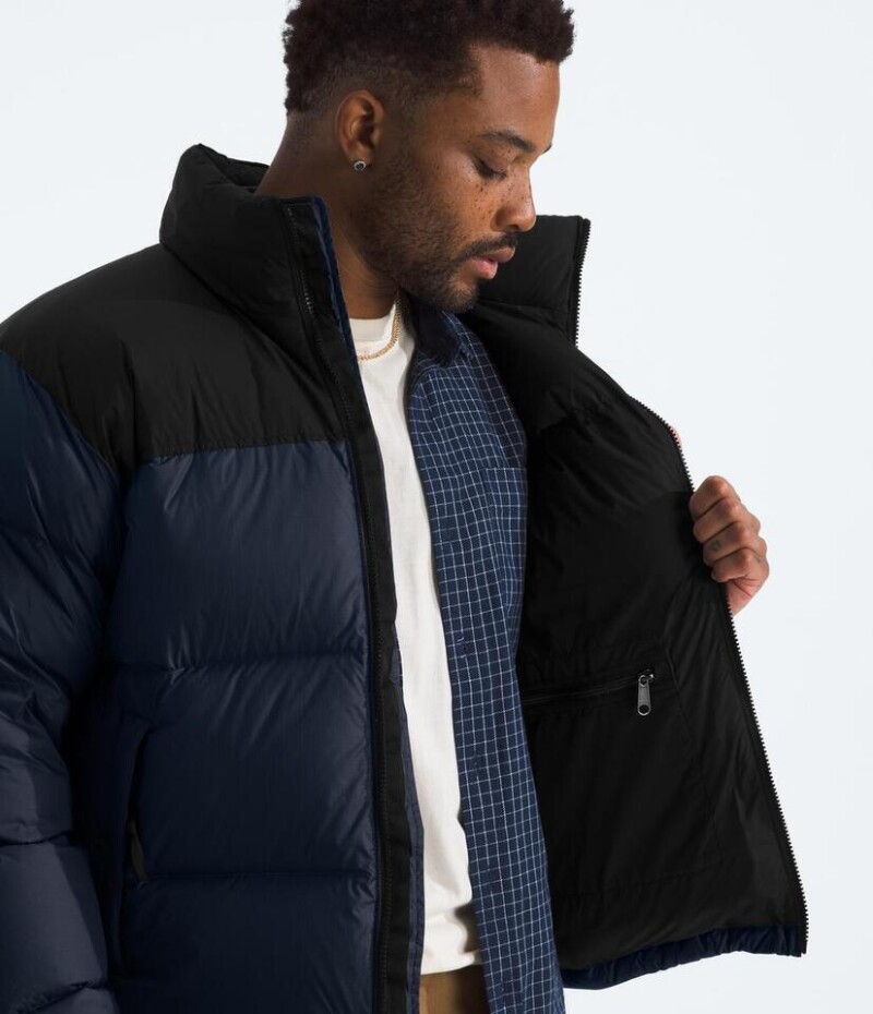 Campera de Pluma 1996 Nuptse hombre Summit Navy/tnf Black/r
