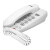 Telefono Fijo De Mesa O Pared Base B636 Numeros Grandes Variante Color Blanco