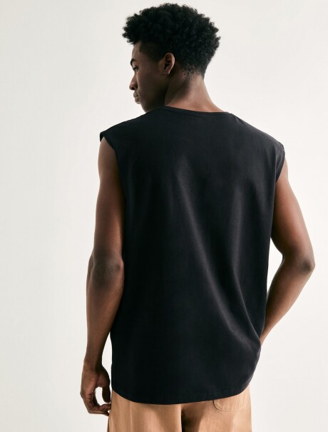 MUSCULOSA BÁSICA NEGRO