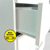 Cómoda Blanca En Mdp Premium 5 Cajones - La Tentación Color 20blanco Cómoda Blanca En Mdp Premium 5 Cajones - La Tentación Color 20blanco
