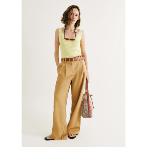 BLUSA SM FEM AMARELO CLARO