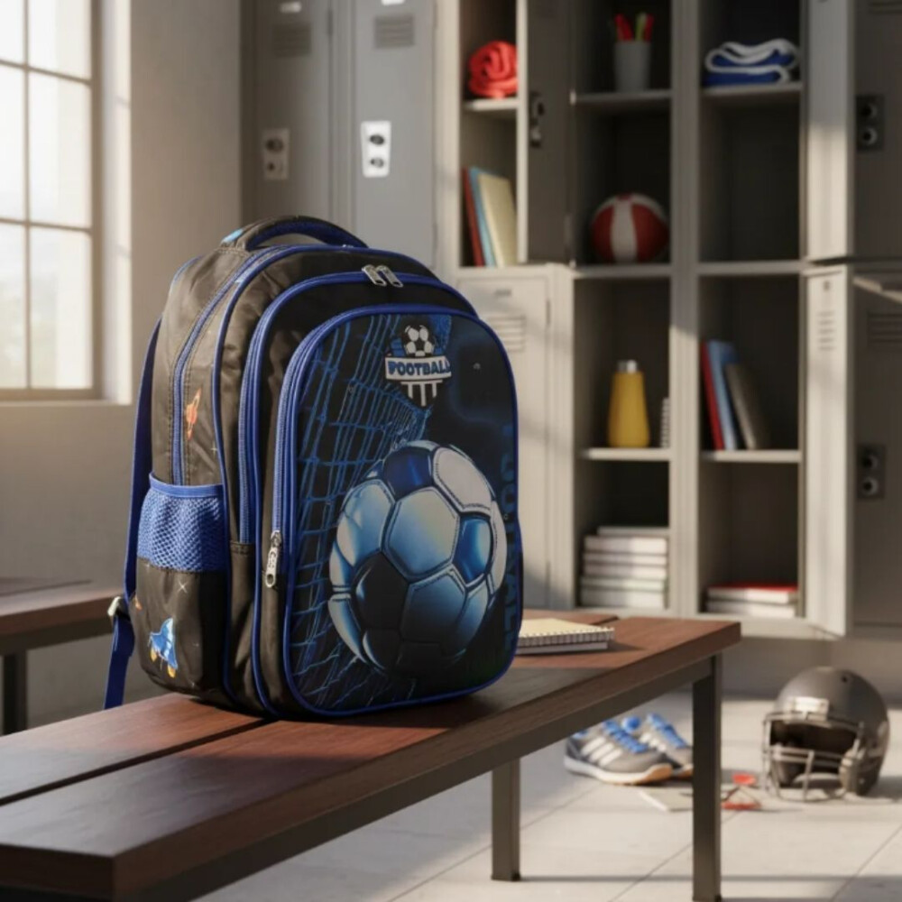 Mochilas Escolares Estampadas Con Luces Pelota