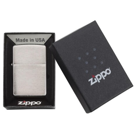 Encendedor Zippo Classic Brushed Chrome - 200 Encendedor Zippo Classic Brushed Chrome - 200