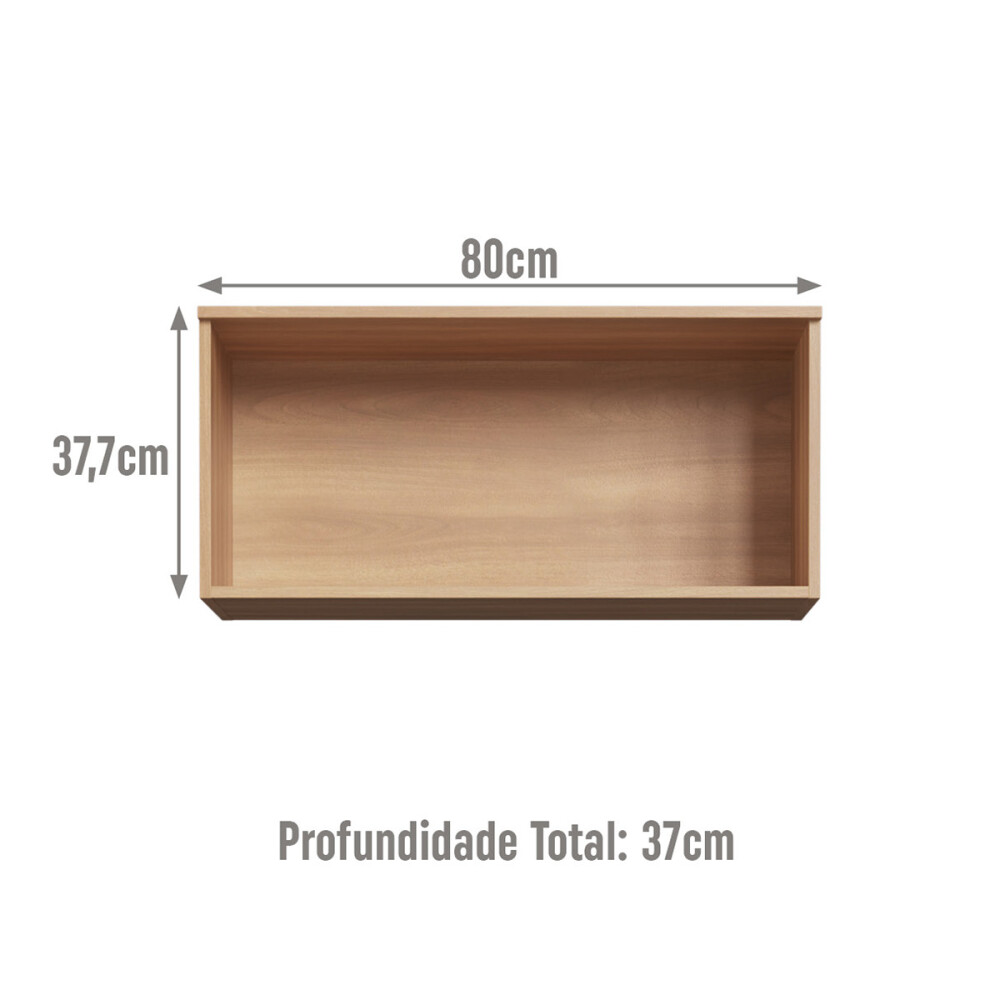 Módulo aéreo ALICE 0,80 m, 1 puerta basculante, color Arenas Módulo Aéreo Alice 0,80 M, 1 Puerta Basculante, Color Arenas