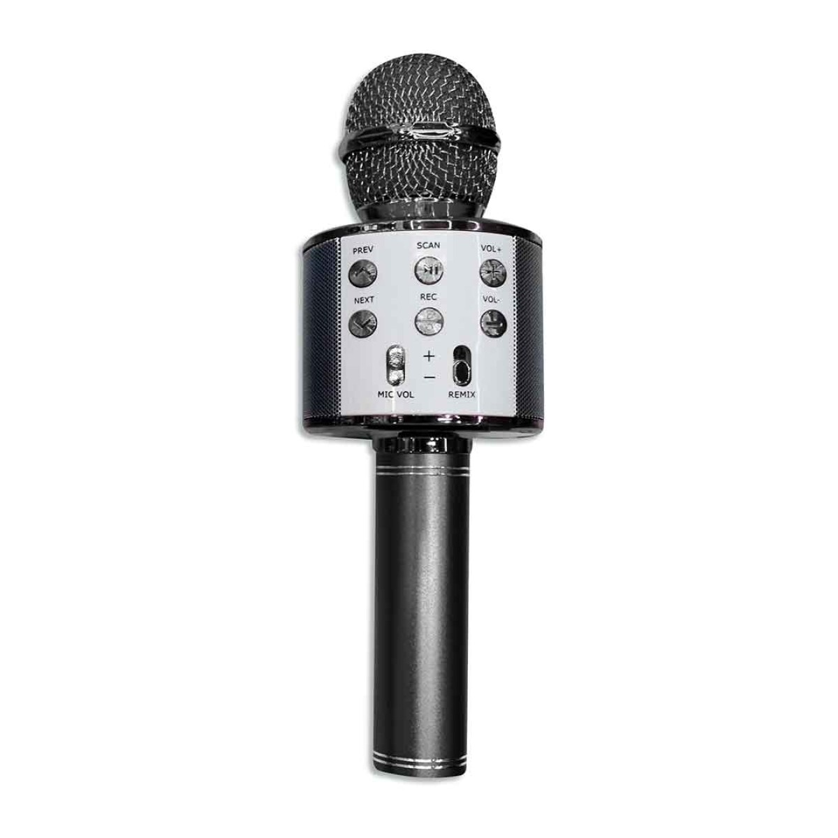Micrófono Karaoke FE1580 Parlante con Bluetooth Karaoke - NEGRO 