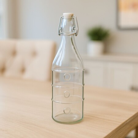 BOTELLAS DE VIDRIO CON TAPON 1000ML BOTELLAS DE VIDRIO CON TAPON 1000ML