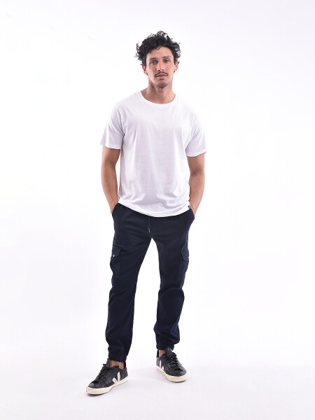 JOGGER CARGO ZOUK AZUL OSCURO