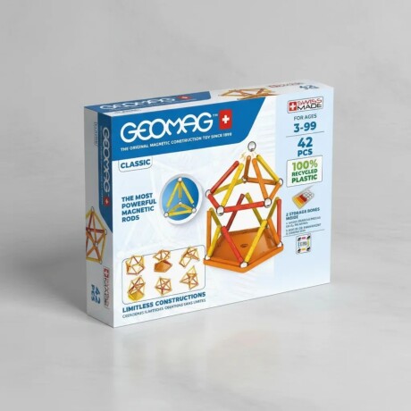 Juego Magnético Classic Geomag 42 Piezas Juego Magnético Classic Geomag 42 Piezas