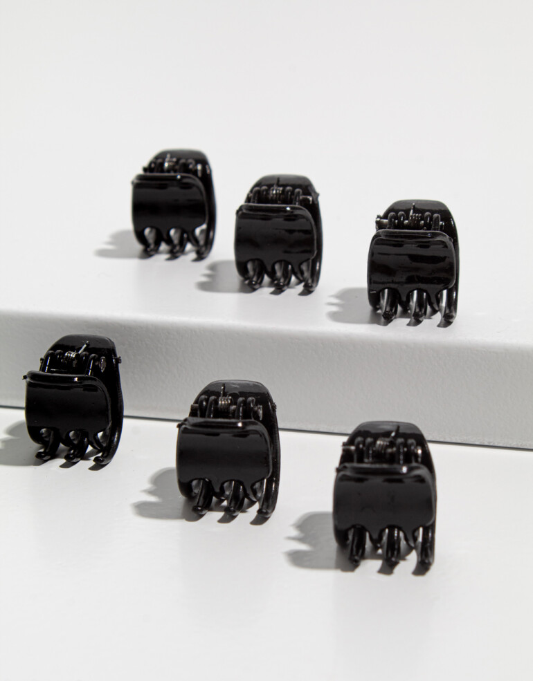 Broches Sets Acrilico Set De Broches - Negro