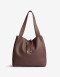 Shopper Basicos Shopper Con Bolso Chocolate - Marron Chocolate