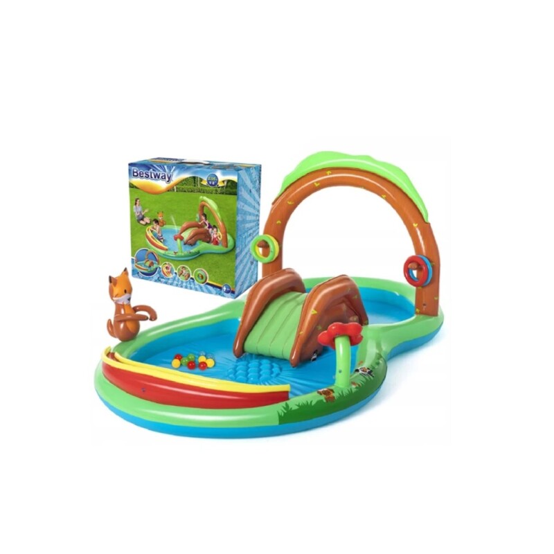 PISCINA INFLABLE INFANTIL C/ PUENTE PISCINA INFLABLE INFANTIL C/ PUENTE