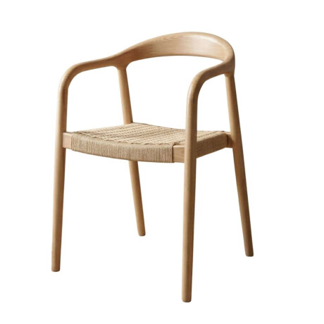Silla de Comedor Madera Natural Beige Bali Origen