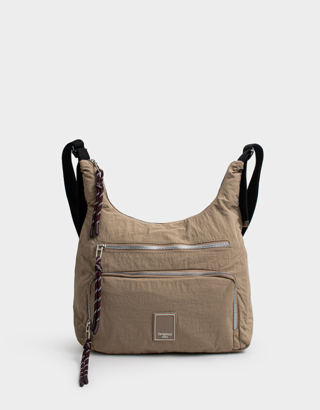 Saca Carteras Grandes - Marron Beige