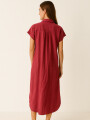 Vestido Caria Bordeaux Claro