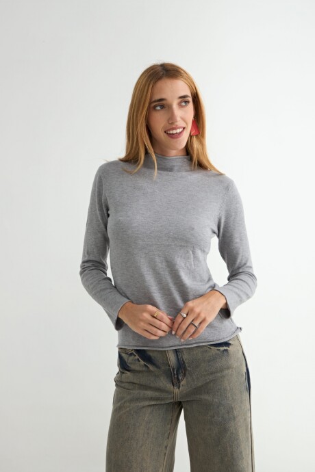 POLERA ARUM GRIS