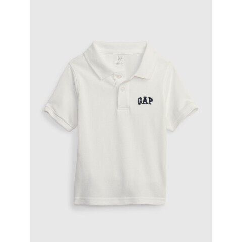 V-IE PIQUE POLO NEW OFF WHITE