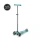 Monopatín Micro Maxi Glow LED Ajustable con 3 Ruedas - VERDE