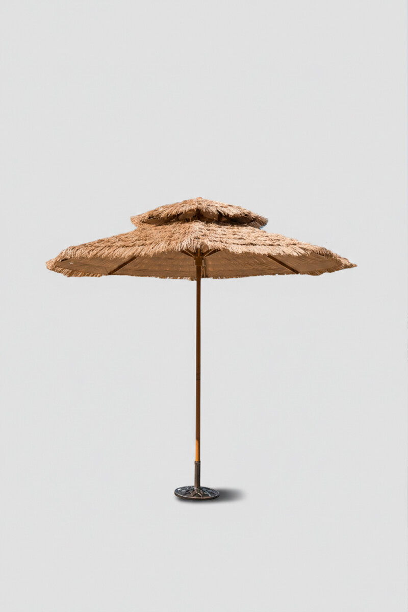 Sombrilla Hawaiana - Color Unico 