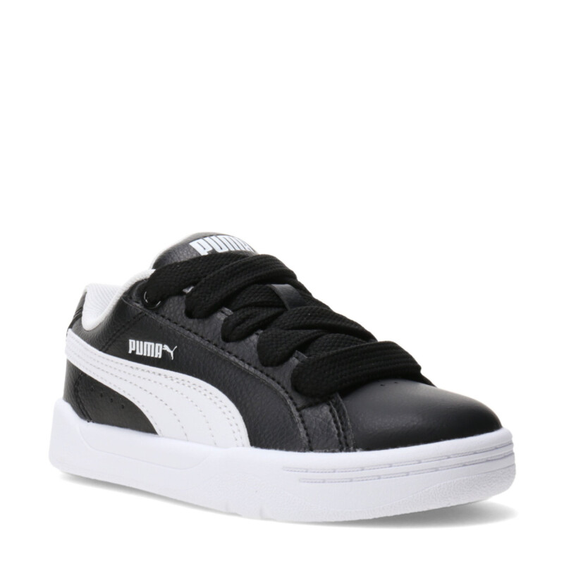 Championes de Niños Puma Park Life Style Easy Ps Negro - Blanco