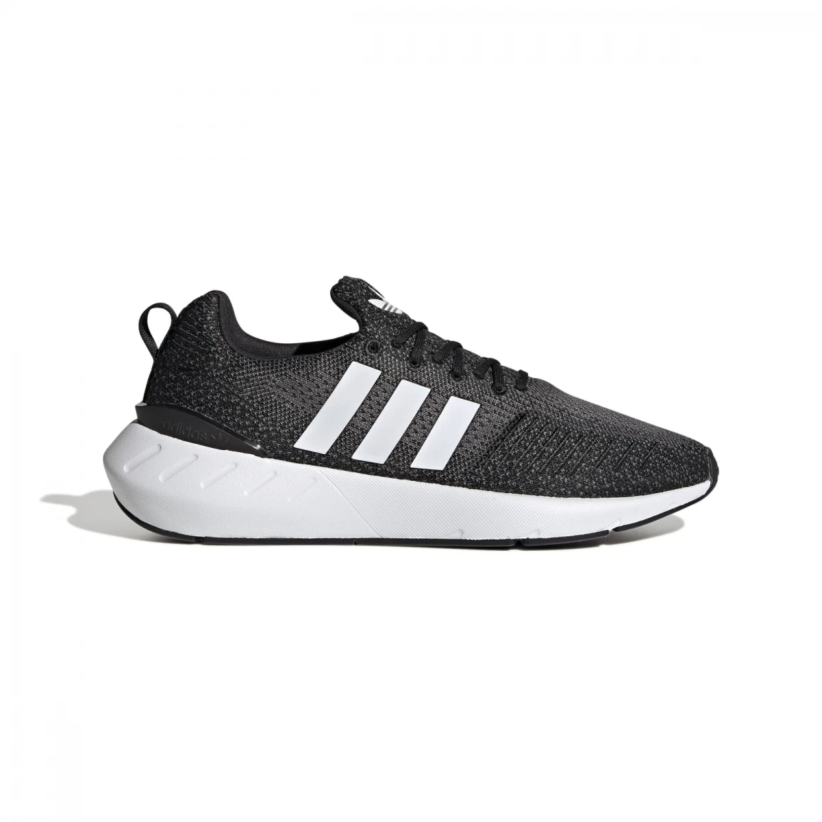 Championes adidas Swift Run 22 de Hombre Gz3496 - Negro-blanco 