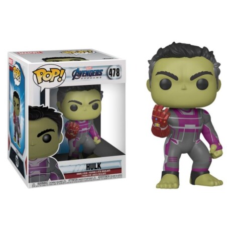 Funko Pop Hulk Avengers Endgame 15cm con guante 001