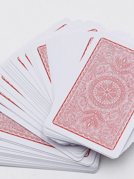 CARTAS ESPAÑOLAS ROJO