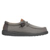Wally Washed Canvas Hombre Charcoal