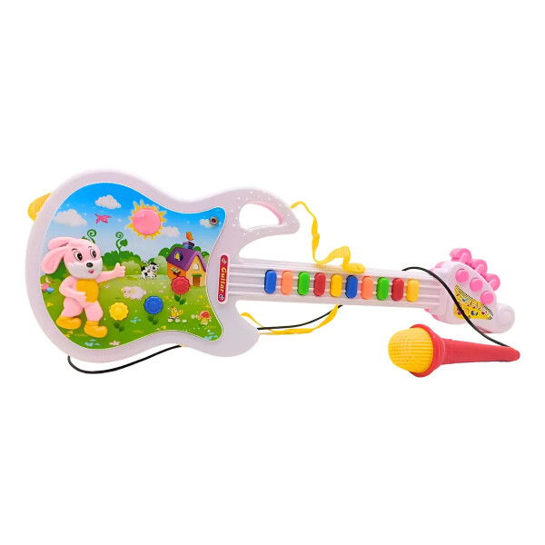 Guitarra Infantil Con Micrófono Guitarra Infantil Con Micrófono