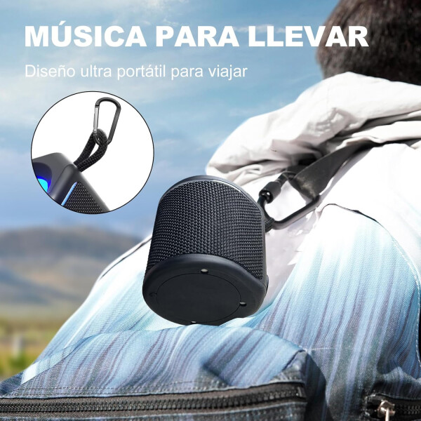 Parlante Portátil Sharp Bt190 Batería Bluetooth NEGRO