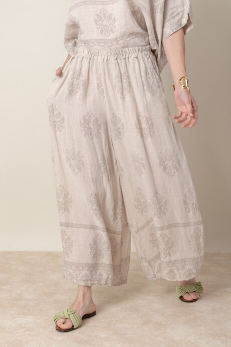 PANTALON SELENA Avena