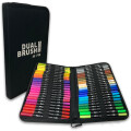 Set De 48 Marcadores Doble Punta Con Estuche Set De 48 Marcadores Doble Punta Con Estuche
