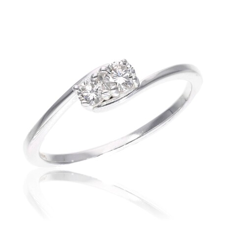 Anillo de plata 925 con Diamante de Laboratorio de 0.26 cts. Anillo de plata 925 con Diamante de Laboratorio de 0.26 cts.