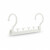 Organizador Perchas Plegable Horizontal Vertical 5 en 1 X4 Color Blanco