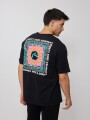T-SHIRT ILKIAN RUSTY Negro
