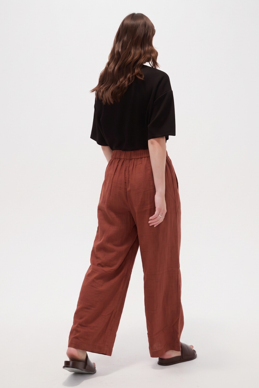 Pantalon Ravenea Terracota