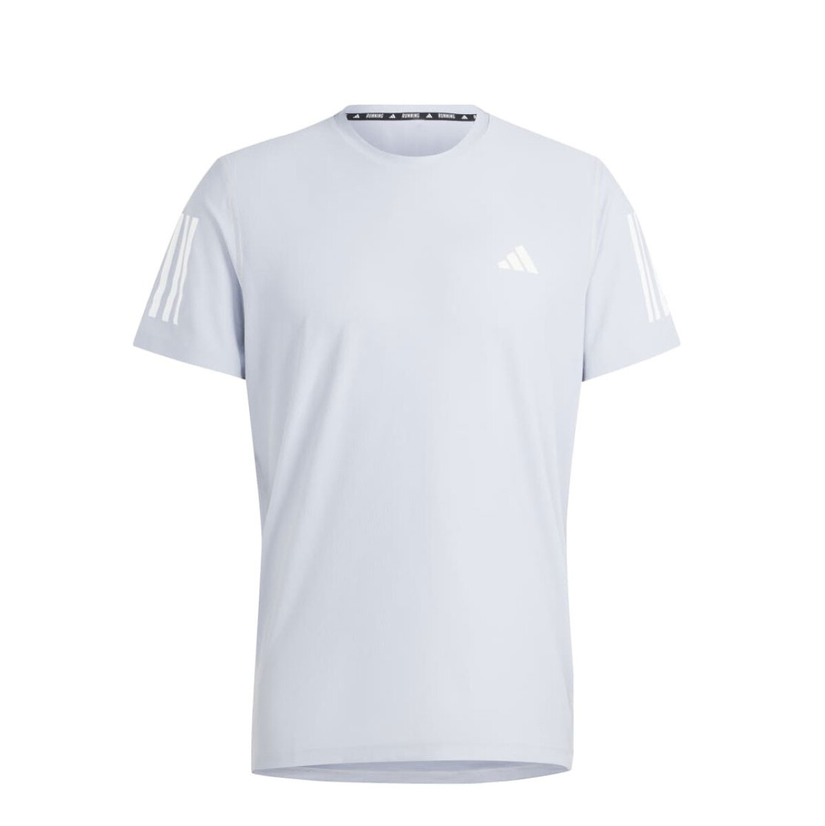Remera de Hombre Adidas Own the Run - Plateado 
