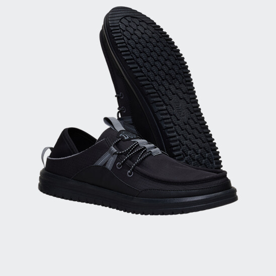 Calzado Hey Dude Bradley Blipper Nylon Negro