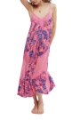 FIRST DATE PRINTED MAXI SLIP Rosa