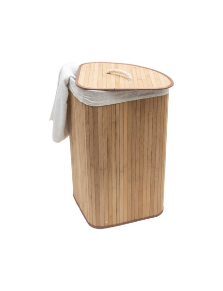CESTO PLEGABLE ESQUINERO 35X35X60CMS BAMBÚ NAT CESTO PLEGABLE ESQUINERO 35X35X60CMS BAMBÚ NAT
