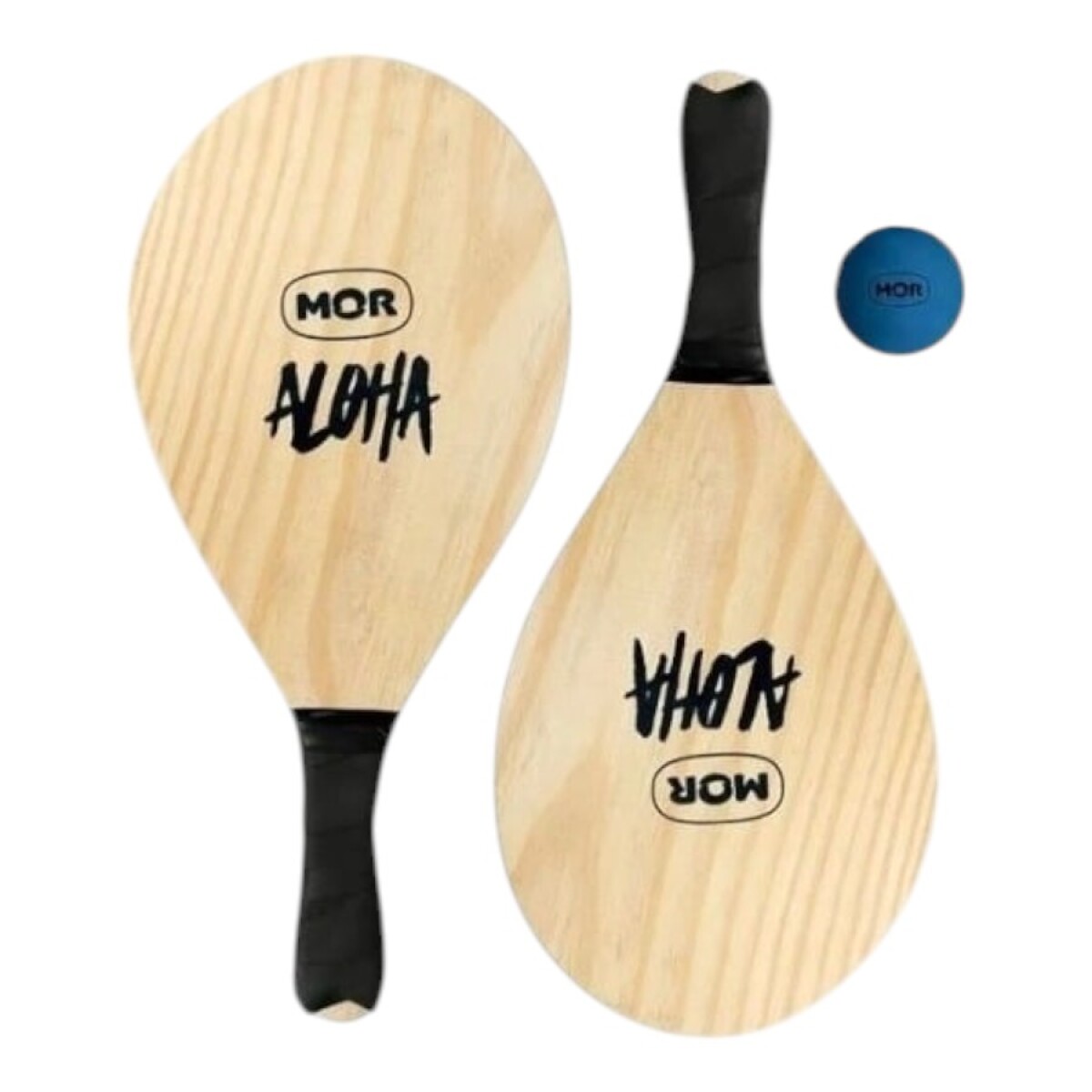 Paletas de Madera con Pelota 