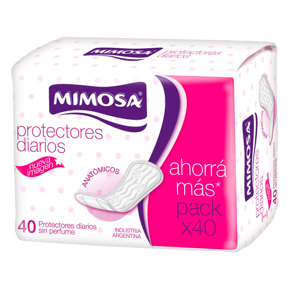 Protector Diario Mimosa - X40 