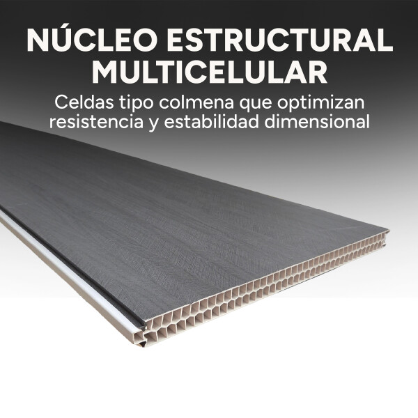 Panel Divisor Separador Ambientes 2 x 2,90m + 2 Rieles 3m Gris 1