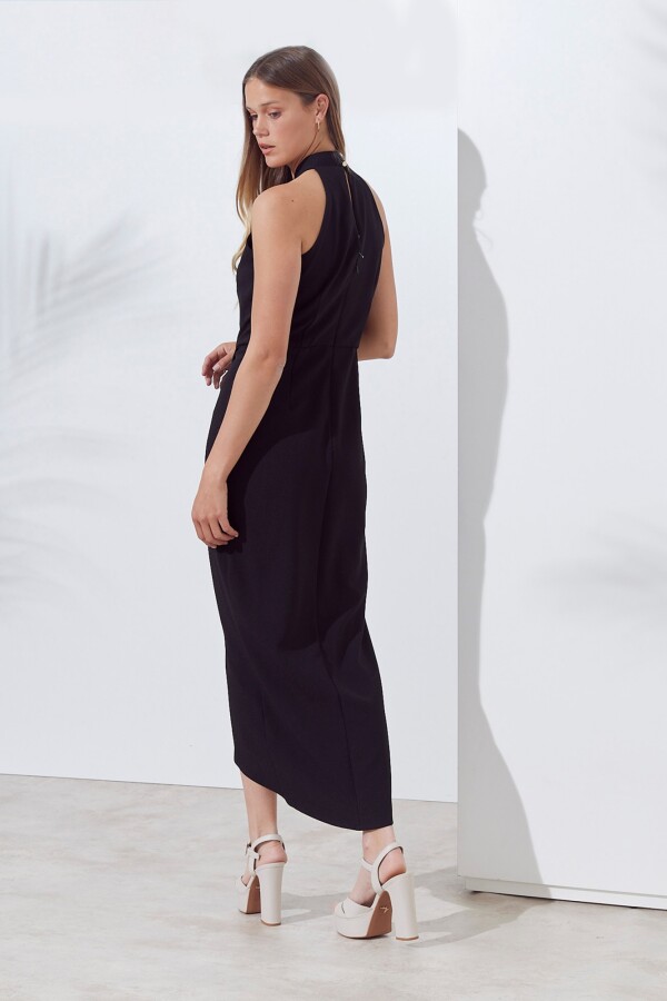 Vestido Maxi Halter NEGRO