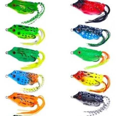 SEÑUELO ANTIENGANCHE SAPO CON FLECOS X 10UNID VARIOS COLORES SEÑUELO ANTIENGANCHE SAPO CON FLECOS X 10UNID VARIOS COLORES