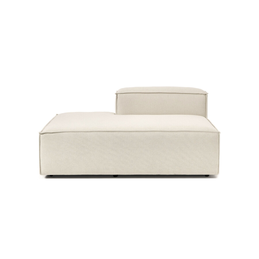 Sillón Nicole Chaise Lounge Simple Izquierdo Beige
