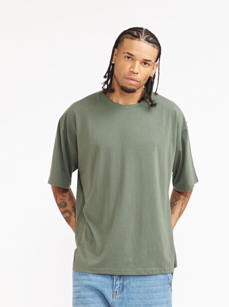 REMERA BOXY CAIRO VERDE