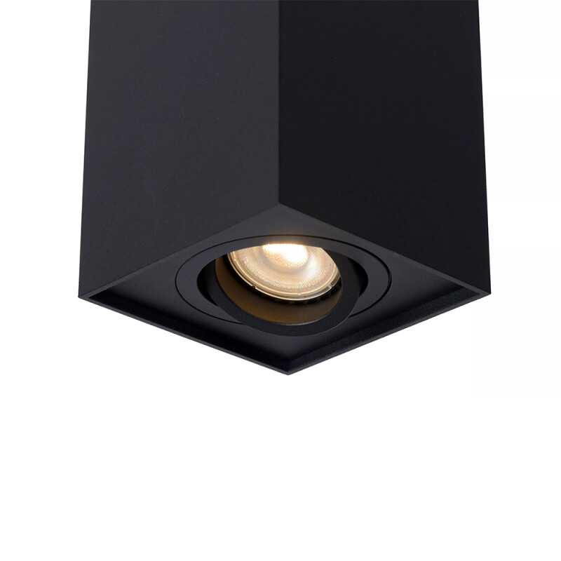 ARTEFACTO LUX BARI DOWNLIGHT CUADRADO Lámpara de Techo Lux Bari Downlight Cuadrado Negro
